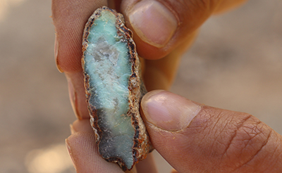 boca minas variscita mineral