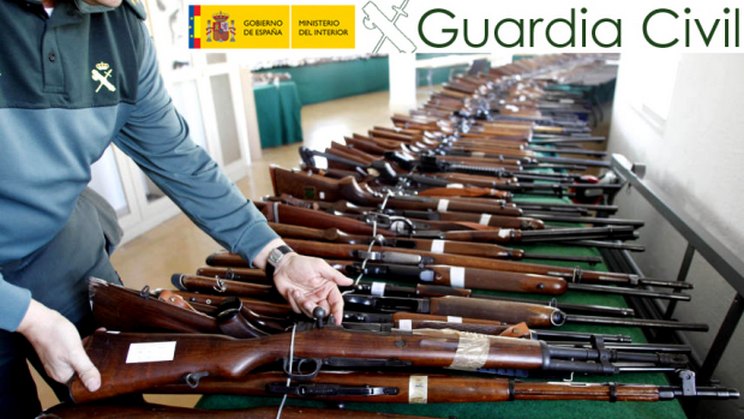 subasta armas guardia civil jun2018