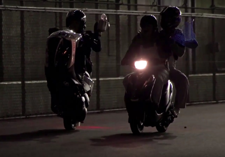 wheelie record yamaha jog2