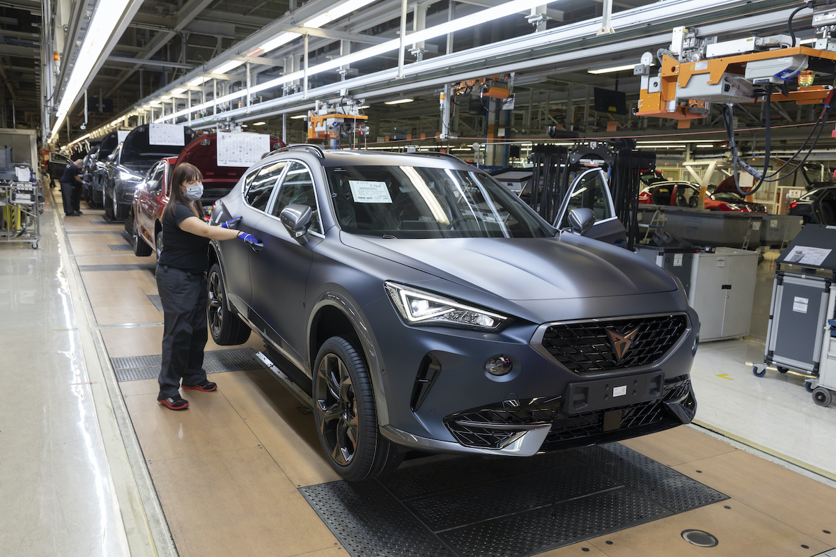 CUPRA kicks off production of the new Formentor 07 HQ