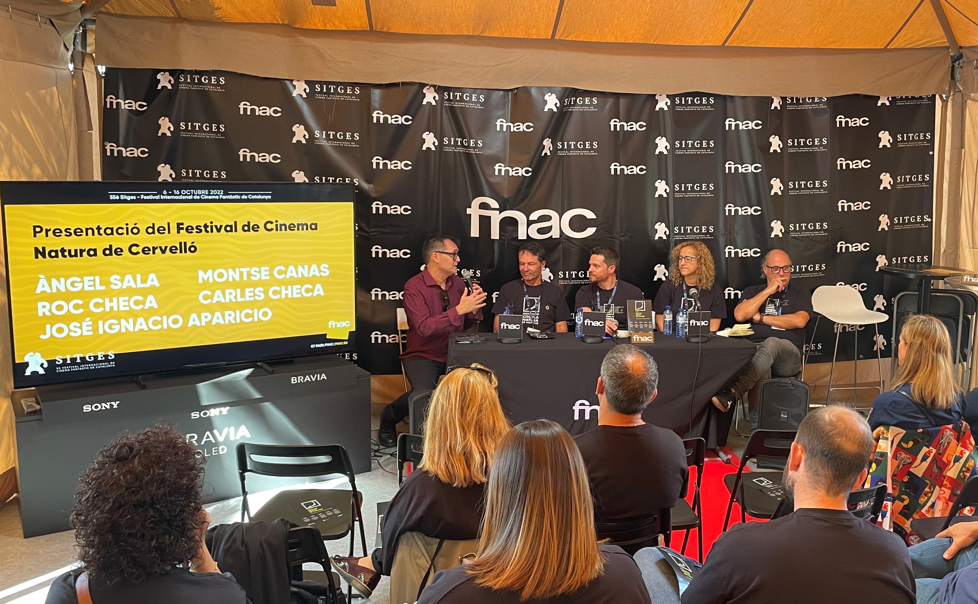 20221012 Presentació Festival Cinema Natura de Cervelló a Sitges