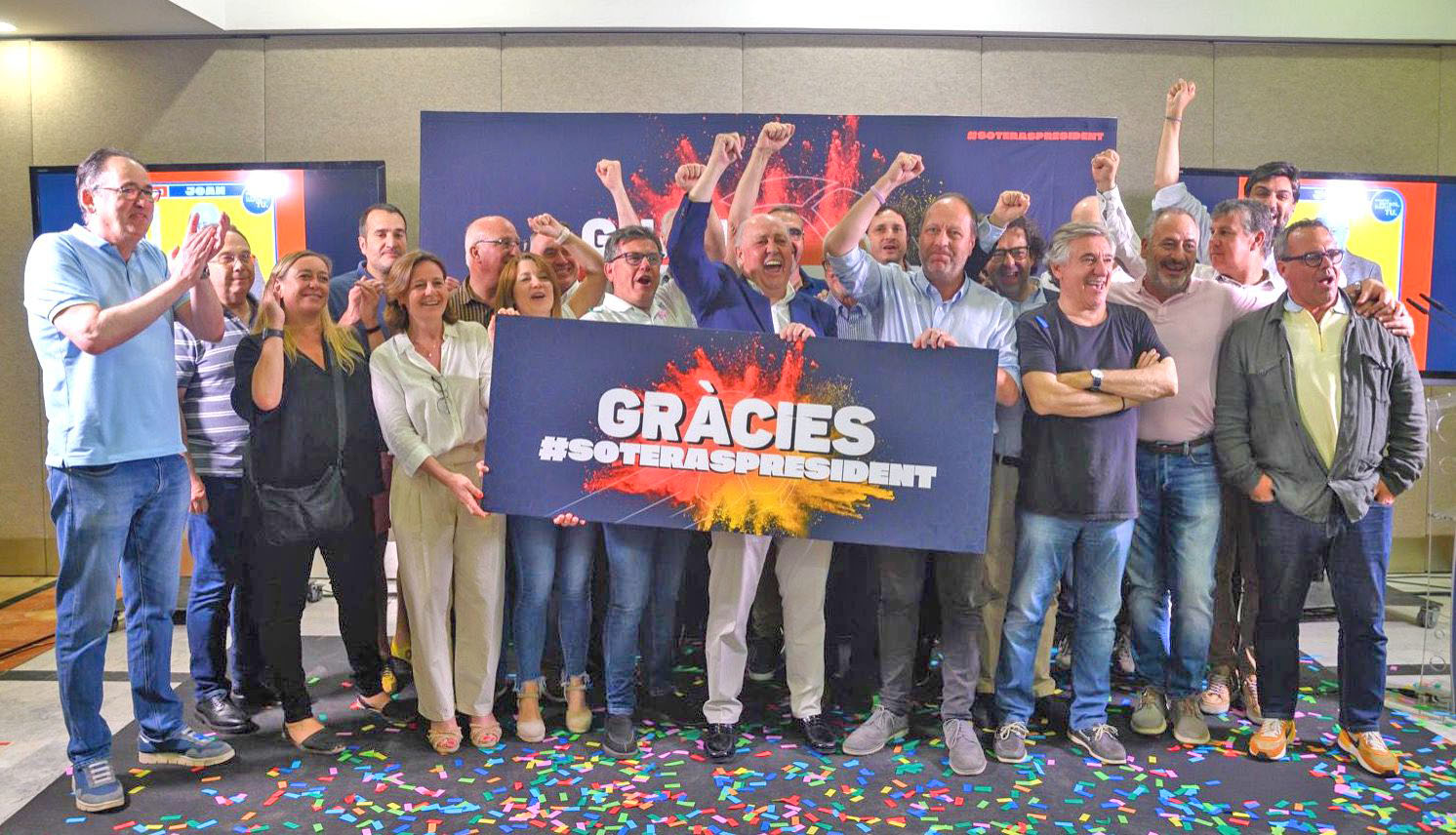 Soteras guanyador eleccions