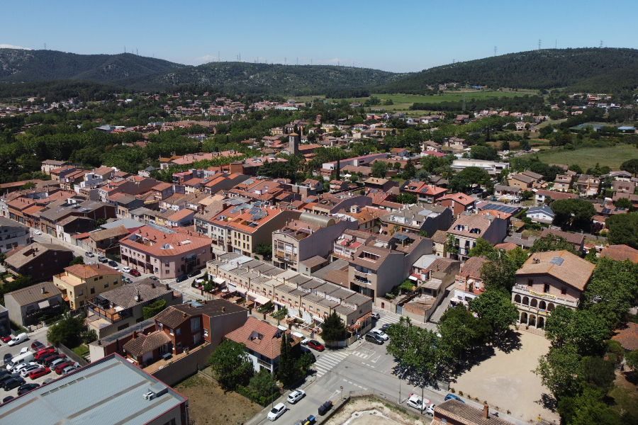 Vista aeria Begues