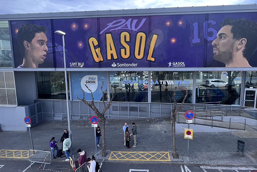 Mural Pau Gasol