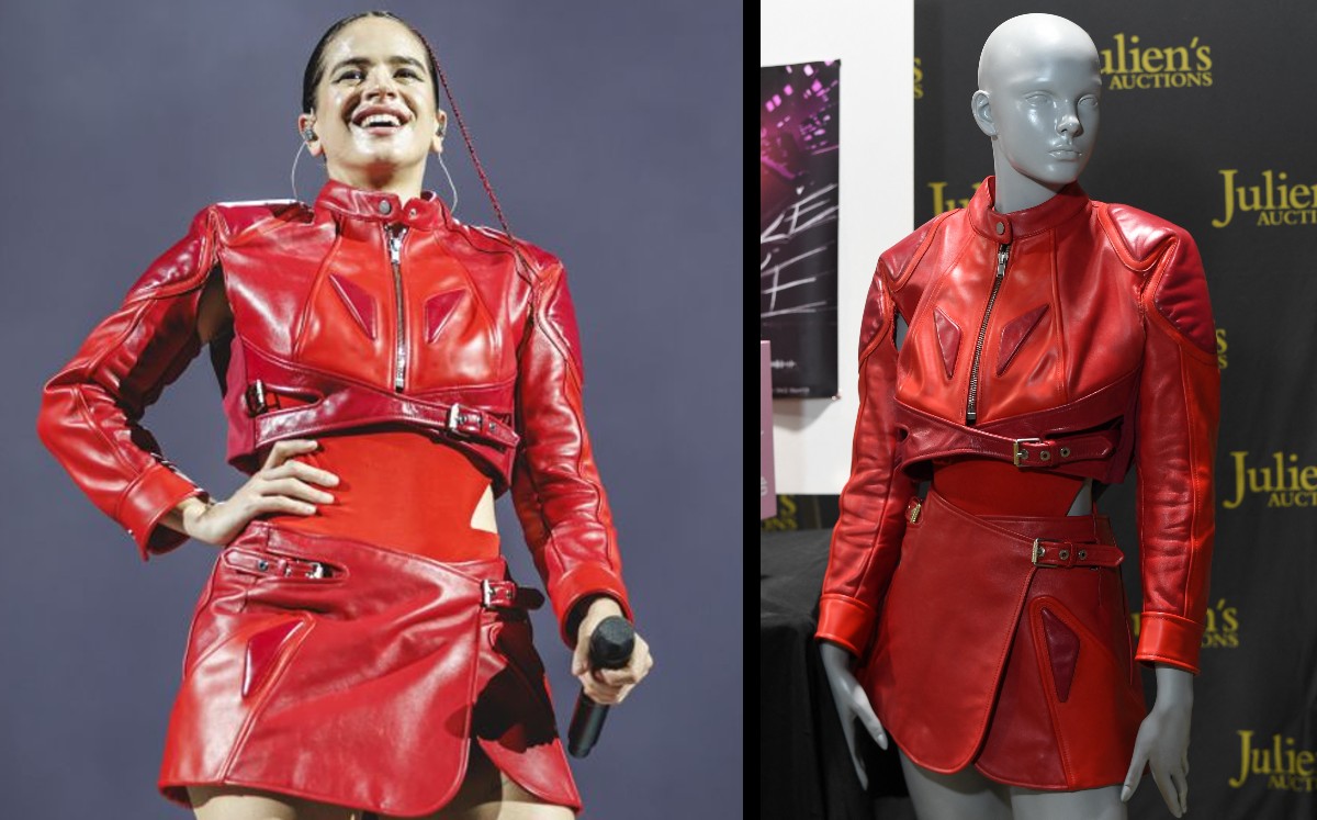 iconico traje motomami rosalia subastado