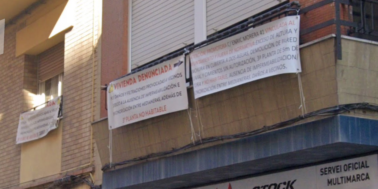 pancartes denuncia regidora prat de llobregat foto google street view 4 1258x630