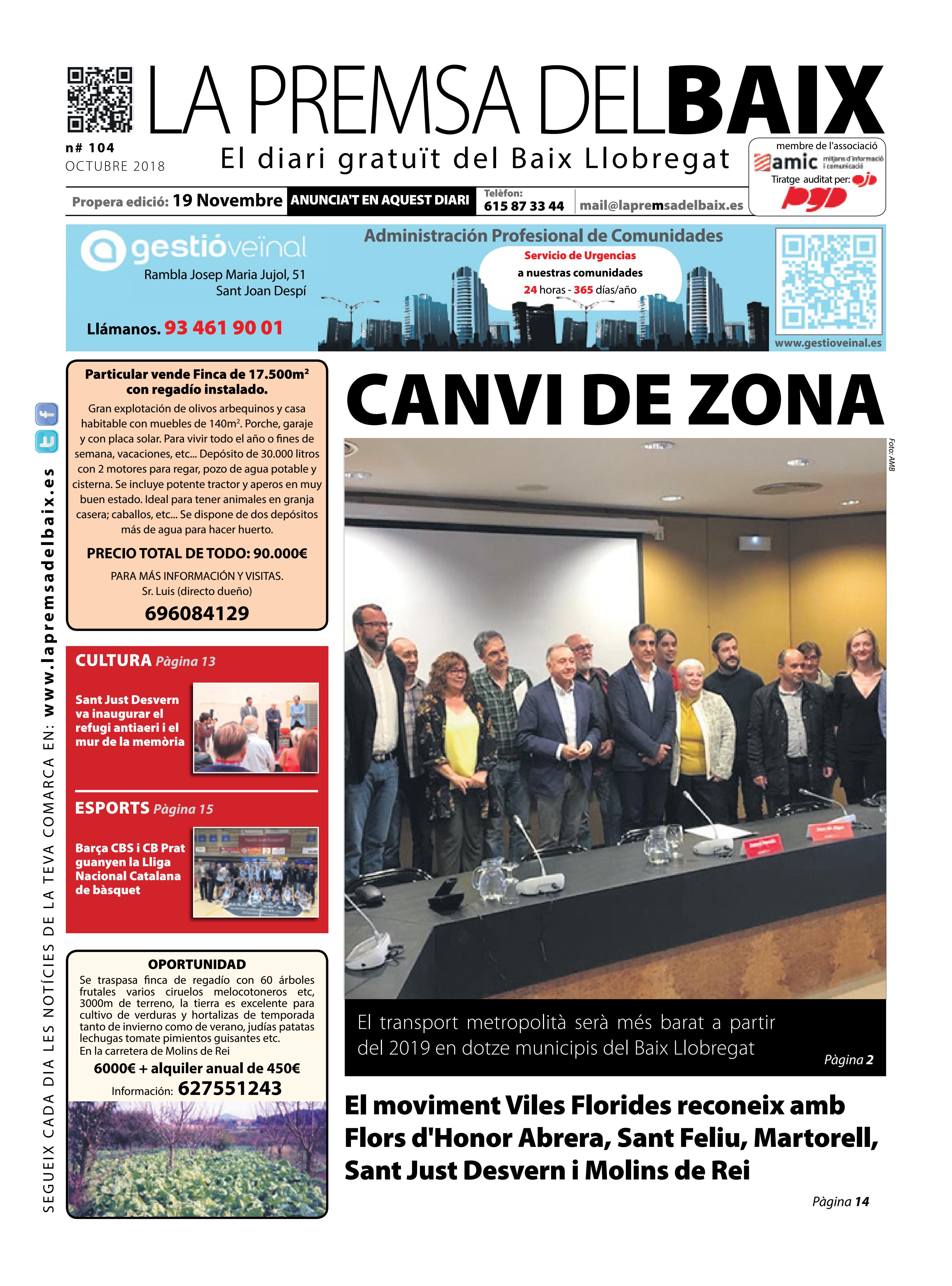 OCTUBRE 2018 Nº: 104