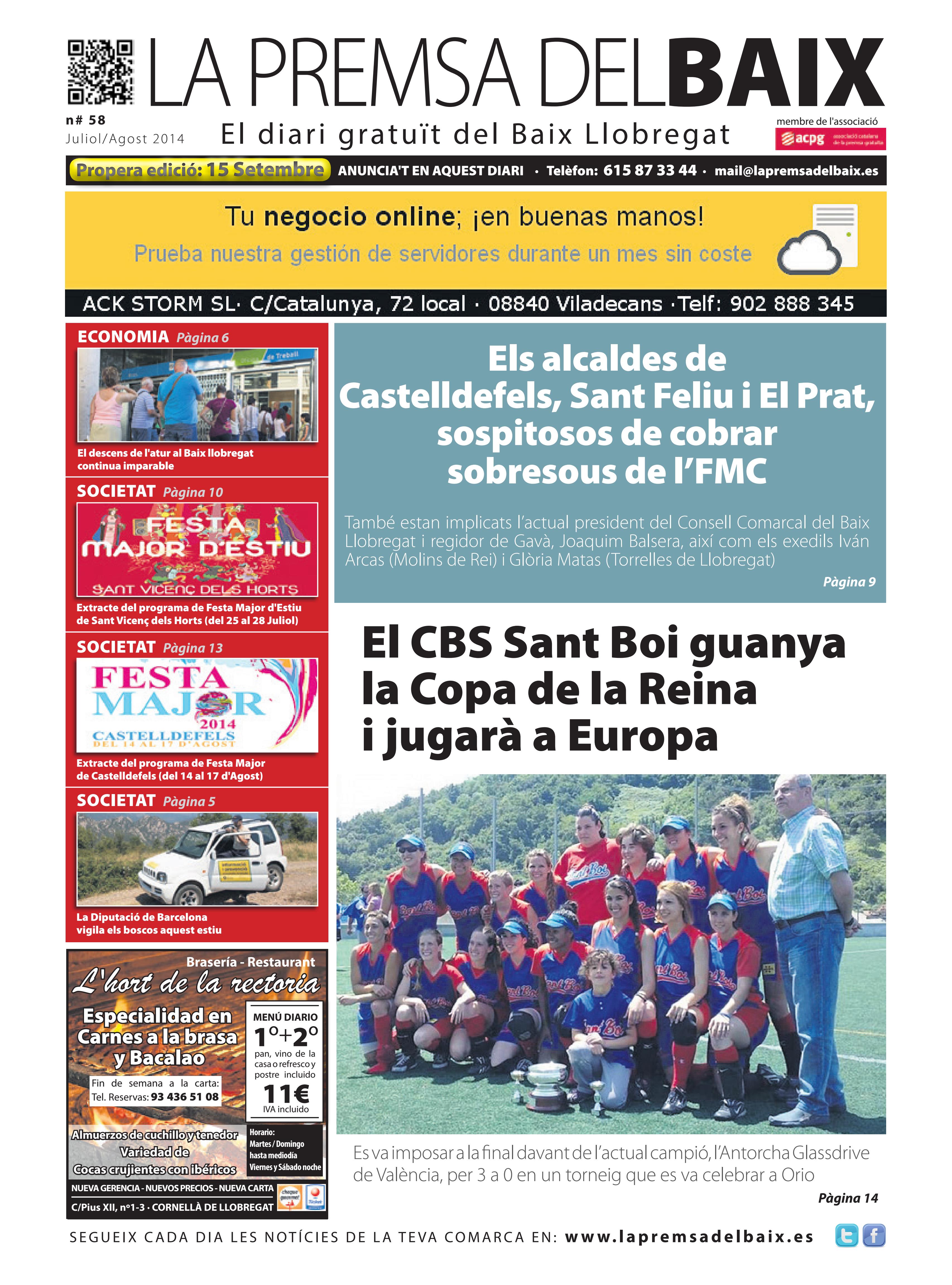 JULIOL 2014 Nº: 58