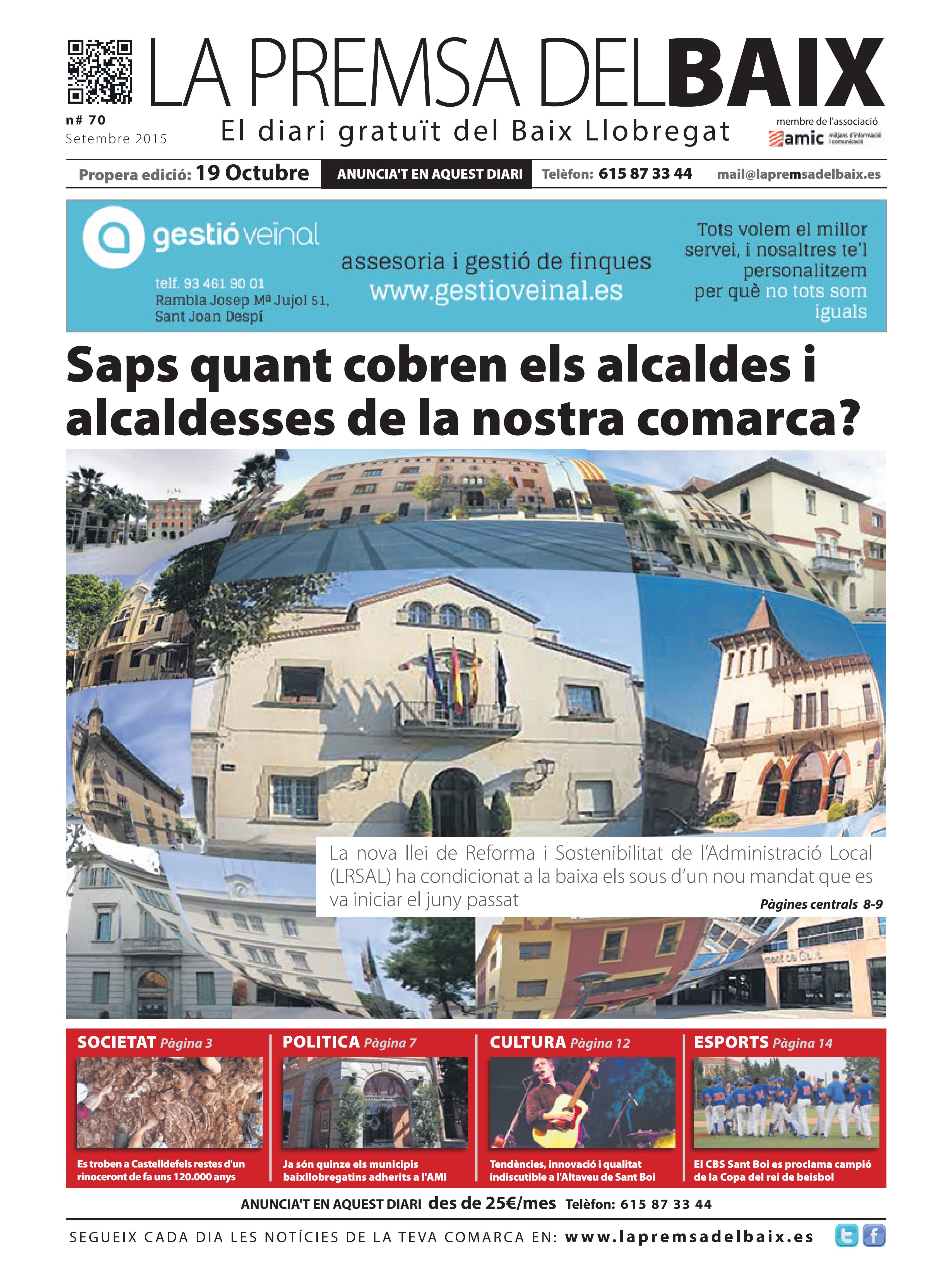 SETEMBRE 2015 Nº: 70