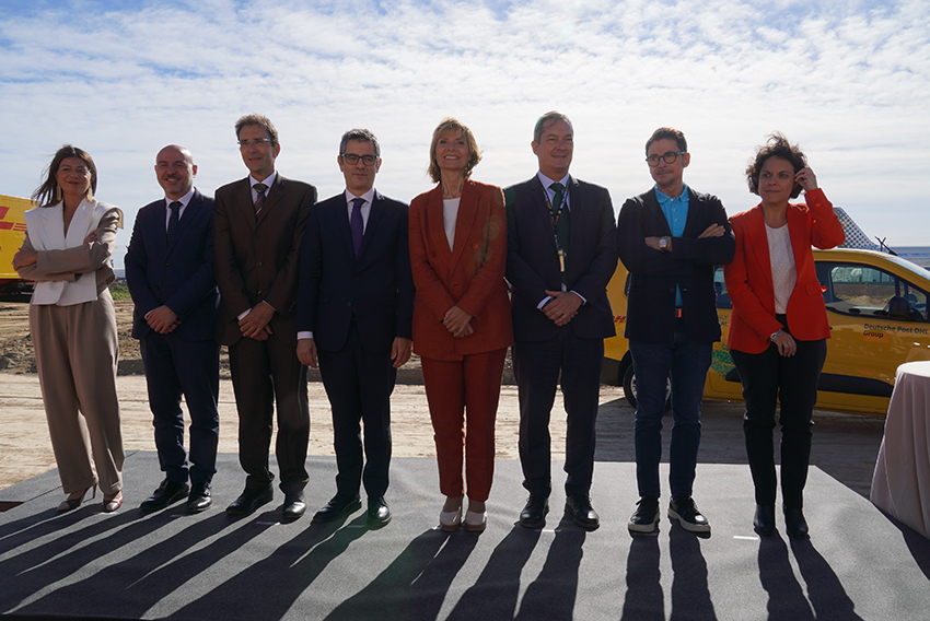 DHL primera pedra HUB internacional Sant Boi