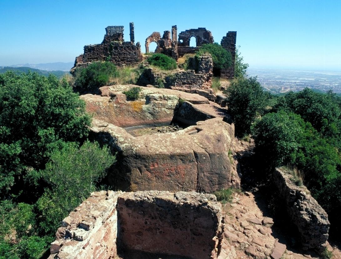 castell deramprunya. arxiu municipal foto. alvarez diestro
