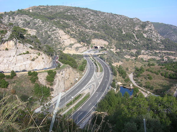 Autopista Peatge C32 Sitges