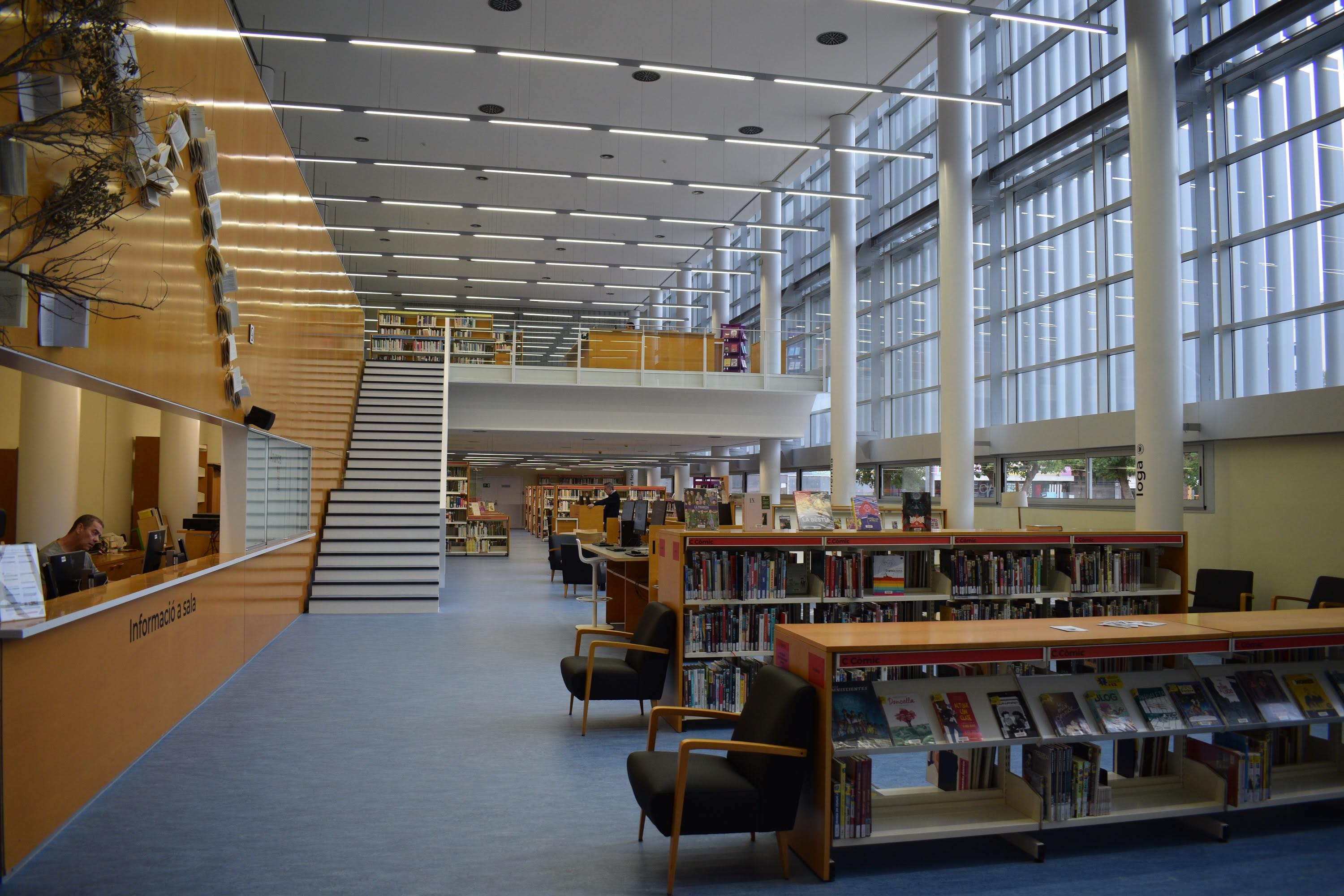 biblioteca 1 viladecans