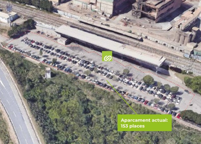 FGC Estacio de Quatre Camins decembre 2020