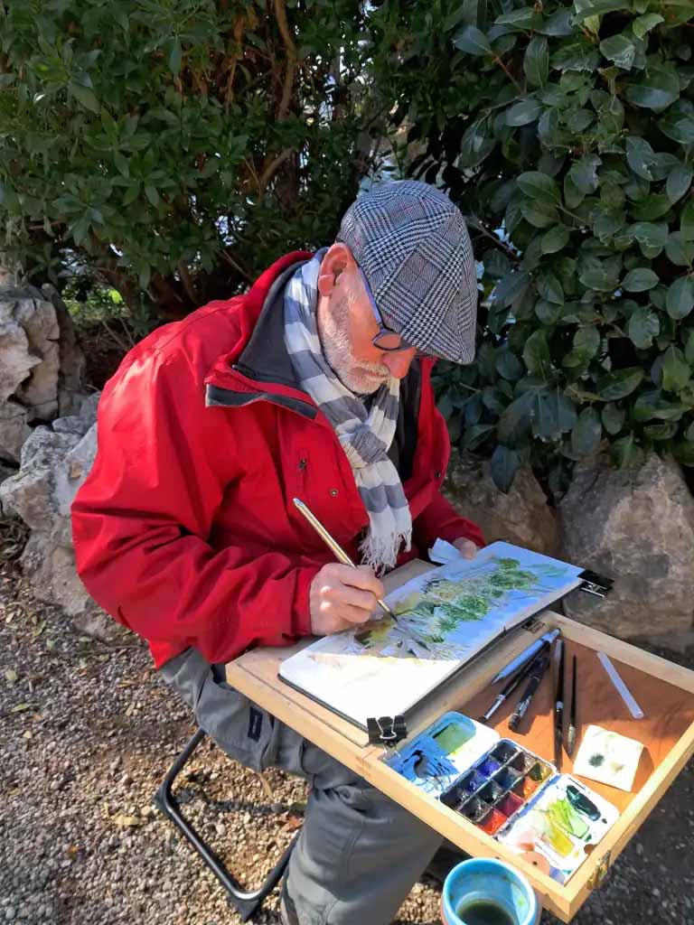 urban sketchers Casino Prado de sitges